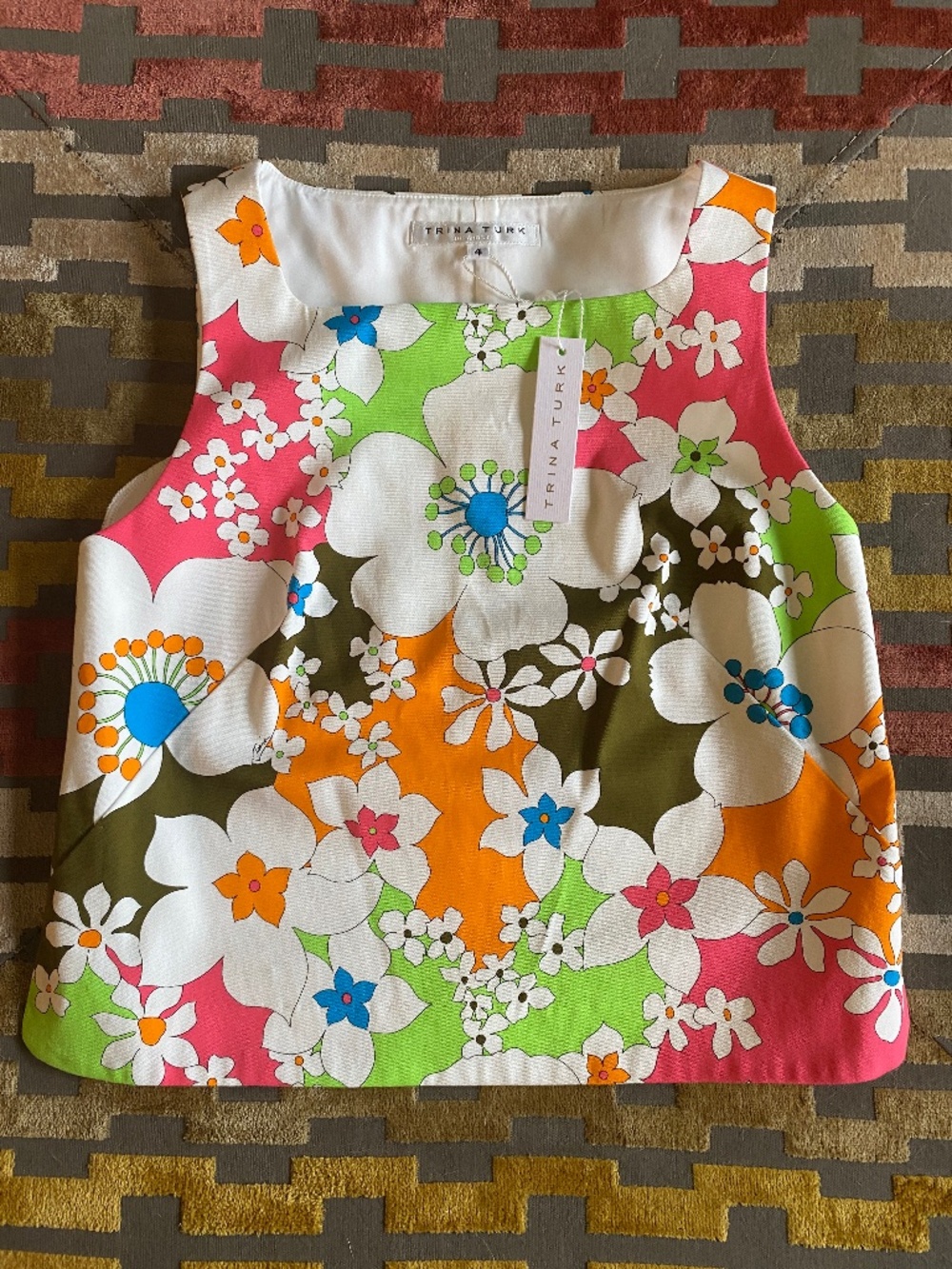 Trina Turk Floral Tank